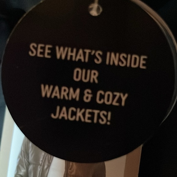 CISONO Los Angeles Faux Leather Black Medium warm windbreaker - Picture 11 of 13